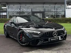 Black Used 2023 Mercedes SL55 AMG Premium Plus Cabriolet | £94,000 (Fair price)