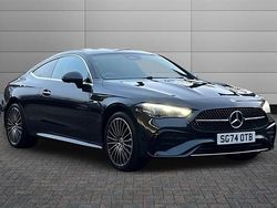 Graphite grey Used 2024 Mercedes CLE300 AMG Line Premium Plus Coupe | £49,495 (Fair price)