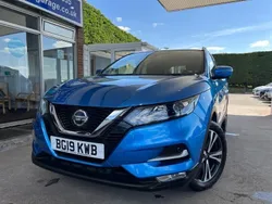 Blue Used 2019 Nissan Qashqai N-Connecta SUV | £13,495 (Good price)