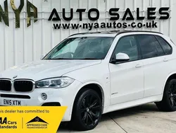 White Used 2015 BMW X5 M Sport SUV | £18,699 (Fair price)
