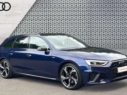 Blue Used 2023 Audi A4 Black Edition Estate | £28,561 (A bit pricey)