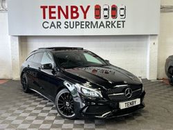 Black Used 2019 Mercedes CLA220 Shooting Brake AMG line Estate | £14,795 (Fair price)