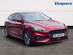 Red Used 2019 Ford Focus ST-Line Hatchback | £10,950 (Fair price)