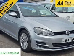 Silver Used 2014 VW Golf VII SE Hatchback | £9,995 (Fair price)