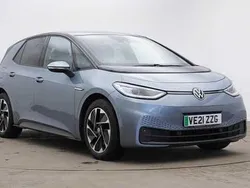 Blue Used 2021 VW ID.3 Pro Performance Hatchback | £14,295 (Fair price)