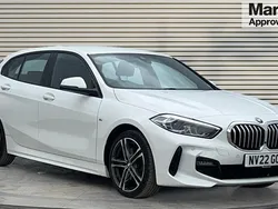 White Used 2022 BMW 118 M Sport Hatchback | £19,698 (Fair price)