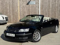 Black Used 2005 Saab 9-3 Cabriolet Linear Cabriolet | £1,290 (Fair price)