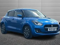 Blue Used 2021 Suzuki Swift SZ5 Hatchback | £12,890 (Fair price)