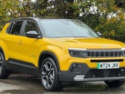Yellow Used 2024 Jeep Avenger EV Summit SUV | £18,449 (Fair price)
