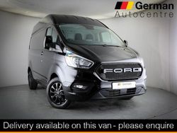 Black Used 2022 Ford Transit Custom Limited Van | £19,300 (A bit pricey)