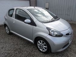 Silver Used 2008 Toyota Aygo Platinum Hatchback | £4,990 (A bit pricey)