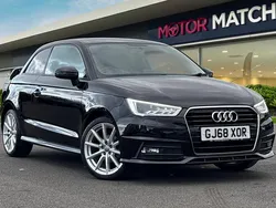 Black Used 2018 Audi A1 S-Line Hatchback | £12,000 (Fair price)
