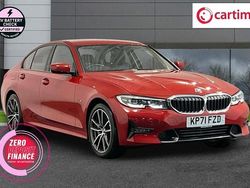 Red Used 2021 BMW 330e Sport Line Sedan | £18,599 (Good price)