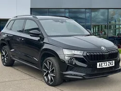 Black Used 2023 Skoda Karoq SportLine SUV | £24,883 (Fair price)