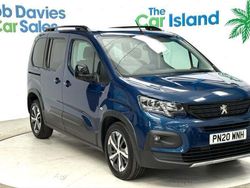 Blue Used 2020 Peugeot Rifter GT-line MPV | £16,650 (Good price)