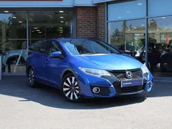 Blue Used 2017 Honda Civic SE Plus Estate | £13,250 (Fair price)