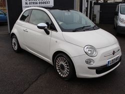 White Used 2013 Fiat 500 Lounge Hatchback | £2,450 (Good price)