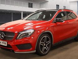 Red Used 2014 Mercedes GLA250 AMG line SUV | £13,499 (A bit pricey)