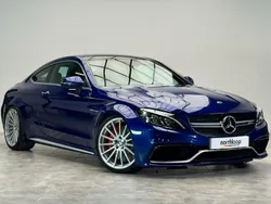 Blue Used 2017 Mercedes C63S AMG Premium Coupe | £38,500 (Fair price)