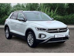 White New 2025 VW T-Roc Style SUV | £30,775 (Good price)