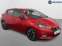 Red Used 2021 Nissan Micra Acenta Hatchback | £11,899 (Fair price)