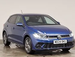 Blue Used 2024 VW Polo R-line Hatchback | £22,298 (A bit pricey)