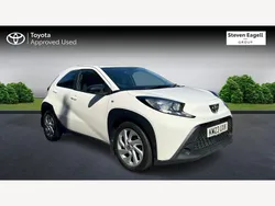 White Used 2023 Toyota Aygo PURE Hatchback | £11,196 (Fair price)