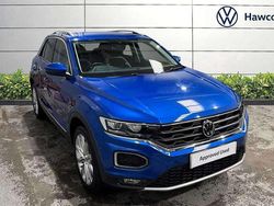Blue Used 2020 VW T-Roc SEL SUV | £16,995 (Fair price)