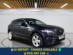 Black Used 2019 Jaguar F-Pace Portfolio SUV | £17,049 (Fair price)