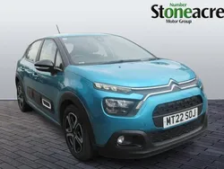 Blue Used 2022 Citroën C3 PureTech Hatchback | £9,595 (Good price)