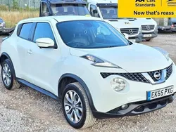 White Used 2015 Nissan Juke Tekna SUV | £6,488 (Good price)