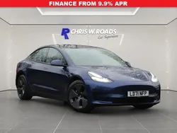 Blue Used 2021 Tesla Model 3 Standard Range Sedan | £18,500 (Super price)