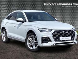 White Used 2024 Audi Q5 Sportback S-Line SUV | £36,000 (Good price)