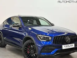 Blue Used 2021 Mercedes GLC43 AMG Premium Plus Coupe | £37,750 (Fair price)