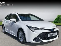 Pure white Used 2023 Toyota Corolla Estate | £18,990 (Good price)