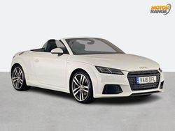 White Used 2016 Audi TT S-Line Cabriolet | £13,895 (Good price)
