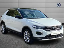 White Used 2021 VW T-Roc SEL SUV | £16,792 (Fair price)