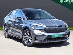 Graphite grey metallic Used 2024 Skoda Enyaq iV SportlinePlus SUV | £32,495 (Good price)