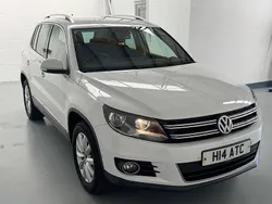 White Used 2014 VW Tiguan Match SUV | £3,995 (Expensive)