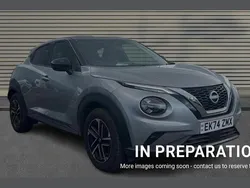 Silver Used 2024 Nissan Juke N-Connecta SUV | £19,875 (A bit pricey)