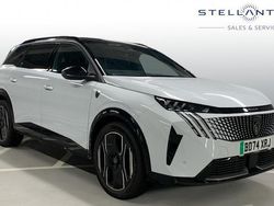White Used 2024 Peugeot e-5008 GT SUV | £34,990 (Good price)