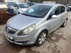 Silver Used 2008 Vauxhall Corsa Hatchback | £295