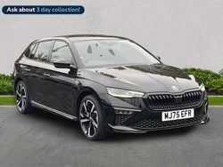 Black New 2025 Skoda Scala Monte Carlo Hatchback | £21,577