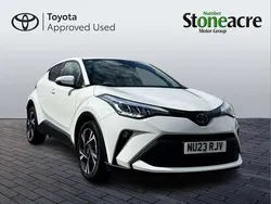 White Used 2023 Toyota C-HR Design SUV | £21,400 (Good price)