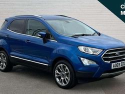 Blue Used 2019 Ford Ecosport Titanium SUV | £10,920 (Fair price)