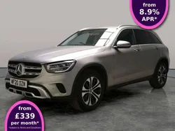 Silver Used 2020 Mercedes GLC220 SUV | £22,591 (Good price)