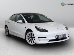 White Used 2021 Tesla Model 3 Long Range AWD Sedan | £19,475 (Fair price)