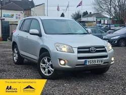 Silver Used 2009 Toyota RAV4 SUV | £2,499 (Fair price)