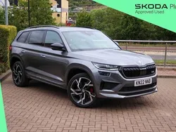 Grey Used 2022 Skoda Kodiaq vRS SUV | £32,245 (Fair price)