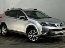 Silver Used 2013 Toyota RAV4 SUV | £7,295 (Fair price)